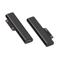 Adaptateur de câble de charge USB-C pour Surface Connect, compatible avec chargeur PD 15V 3A, compatible avec Surface Pro 3/4/5/6/7