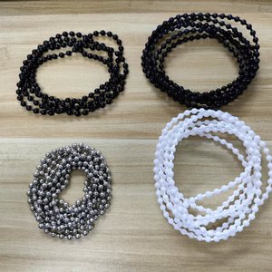 Accesorio de <span class=keywords><strong>persiana</strong></span> enrollable a <span class=keywords><strong>precio</strong></span> de fábrica, componentes de <span class=keywords><strong>persiana</strong></span> enrollable romana Cadena de bolas, componentes estándar para kit de reparación de persianas enrollables - Product Image 2
