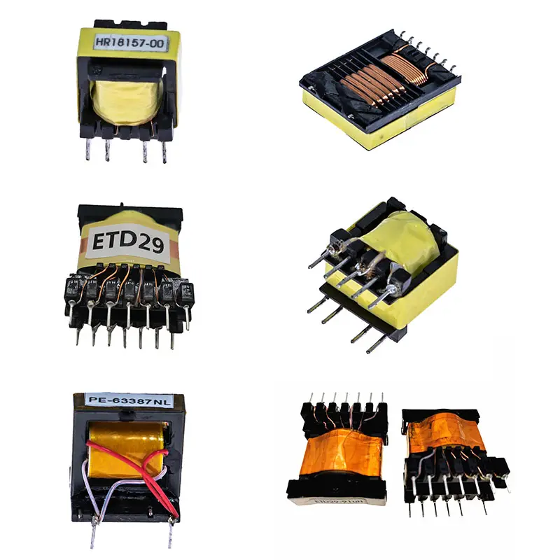 Trafo lan flyback led smp transformer EE13 EE16 PQ2625 SMT SMD ferrite core ups step up high frequency neon transformer