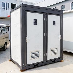 مرحاض عصري محمول مع دش للبيع المباشر، مراحيض متنقلة خارجية محمولة - Product Image 5