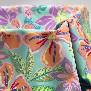 <span class=keywords><strong>Polyester</strong></span> In Kỹ Thuật Số Vải Ammonia Matte Quần Áo Bơi Vải Warp Dệt Kim Bốn Mặt Đàn Hồi Thể Thao Khiêu Vũ Dệt Kim Nylon Cho - Product Image 5