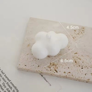 Bougies d'aromathérapie en forme de nuage de bulles en gros, personnalisables, faites à la main en cire de paraffine pour mariages, anniversaires, Nouvel An et fêtes - Product Image 5