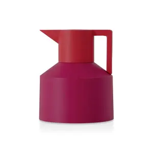 New Arrival Northern Europe Thermos Tea Coffee Pot Vacuum Insulated With Press Button Geometric Coffee Pots