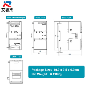 คอนโทรลเลอร์ PLC รุ่นใหม่แท้ 6ES7288-3AR02-0AA0 SIMATIC S7-200 SMART โมดูลอินพุตแบบอนาล็อก SM AR02 โมดูลเสริม - Product Image 2