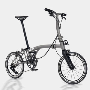 Bicicleta Plegable Aceoffix Trifolding de 16'', 7.5 kg, Cuadro de Aluminio, Horquilla de Fibra de Carbono, Ruedas 349 - Product Image 4