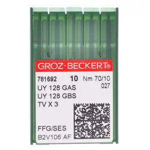 100% מקורי GROZ-BECKERT מחטים, תוצרת גרמניה, UY128GAS גודל 70/10