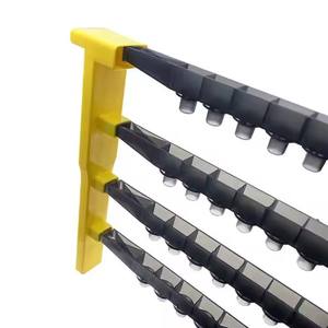 Pomelo Yeni Arıcılık Kovan Çerçevesi Kraliçe Arı Hücre Kabı Plastik Petek Besleme Aracı Aksesuarları 2 Çerçeve Sarı 1 Yıl - Product Image 5