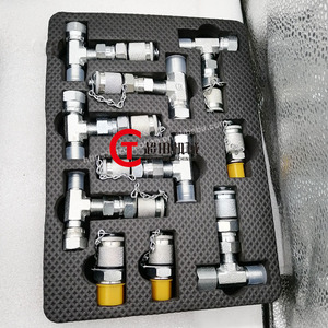 Kit de Prueba de Presión Hidráulica para Excavadora, Kit de Diagnóstico de Presión Hidráulica con Caja de Conectores - Product Image 3