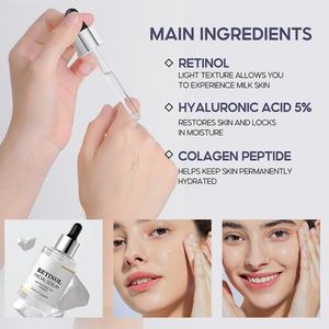 Best Selling 45ml Natural <b>Face</b> Skin Care Firm Hydrating Smooth Retinol Facial Serum - Product Image 4