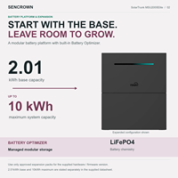 Batterie LiFePO4 de haute qualité avec 51,2 V 100 Ah et une durée de vie de 10 000 cycles pour système de stockage d'énergie solaire