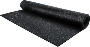 3-15mm de espesor, rollos de suelo de gimnasio para interiores, baldosas de goma antideslizantes EPDM, alfombrillas de goma aislantes de ruido - Product Image 4