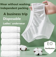 Offre Spéciale jetable mi-hauteur tricoté femmes sous-vêtements respirant bactéricide culotte tongs y compris slips pour la taille