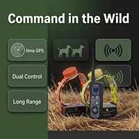 Collier GPS étanche pour 2 chiens pour la chasse sans carte SIM GPS-25002-PRO