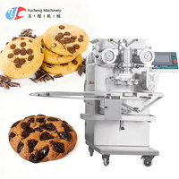 Ligne de production de biscuits au chocolat avec tunnel de cuisson, convoyeur de refroidissement et système de production industrielle de biscuits