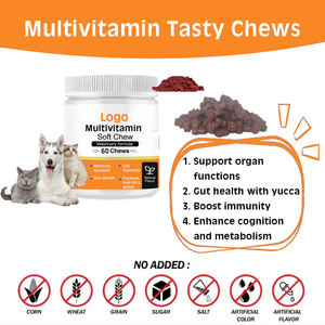 Suplemento nutricional de vitamina diaria natural, suplemento multivitamínico 10 en 1 para gatos de suministro de fábrica, multivitamínico nutricional para alimentos para mascotas - Product Image 2