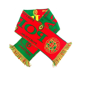 Fuente de la fábrica precio atractivo personalizado impreso bufanda de fútbol - Product Image 1