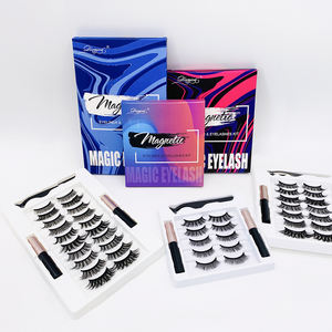 Оптовая продажа, набор натуральных длинных магнитных ресниц с подводкой для глаз - Product Image 3