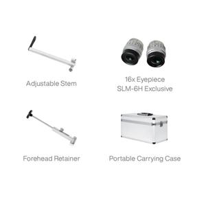 Oftalmoloji Taşınabilir Yarık Lamba Biyomikroskop Parçaları Çin Fiyatı 1 Yıl Garantili LED Ampul Metal Plastik - Product Image 3