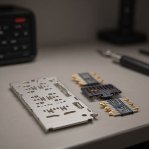 Vassoio porta SIM e lettore schede SD per Galaxy A50 A70 con telaio in metallo e pin di contatto, ricambio per cellulare - Product Image 2