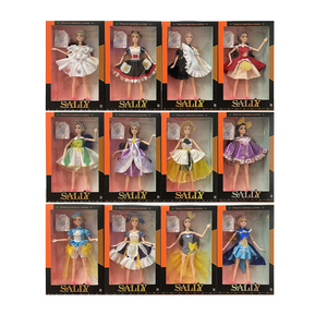 Poupée en PVC de 11 pouces et ensemble de jouets miniatures en PVC de 6 pouces pour filles avec plusieurs options de styles - Product Image 4