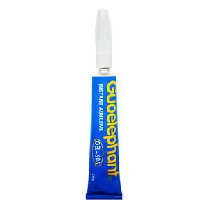 ZY166 Guoelephant 20g GEL-606 Acrylic Super Glue Adhesive Quick-Drying Clear <b>Liquid</b> for Footwear & Leather Metal Safe - Product Image 1