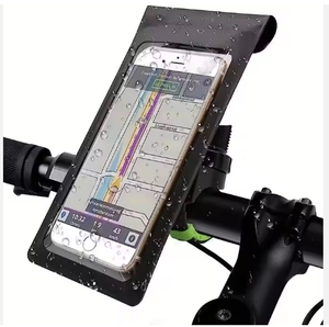 <strong>Waterproof</strong> Bicycle Motorcycle Quick Release Mobile Phone Holder <strong>Bag</strong> <strong>Smartphone</strong> Mount Holder - Product Image 1