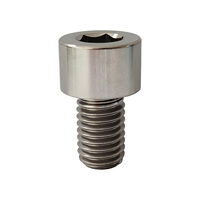 Baut Titanium GR5 M6*8mm Harga Pabrik Baut Kepala Bulat Hex Socket Kekuatan Tinggi Sekrup Kepala Bulat