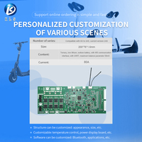 Module BMS intelligent d'équilibrage actif KLS 6S 24S LiFePO4 Li-ion NMC Sodium pour véhicule électrique à basse vitesse à quatre roues CE FCC