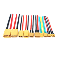 Connecteurs XT30 XT60 XT90 Mâle/Femelle Plaqués Or/Nickel pour Batteries Automobiles et Véhicules Électriques, Ignifuges et Résistants aux Hautes Températures