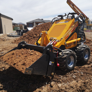 <span class=keywords><strong>HYSOON</strong></span> EPA HY380 Roda Tipe Hidrolik Pertanian Populer Kecil Skid <span class=keywords><strong>Loader</strong></span> <span class=keywords><strong>Mini</strong></span> Skid Steer Mesin untuk Dijual