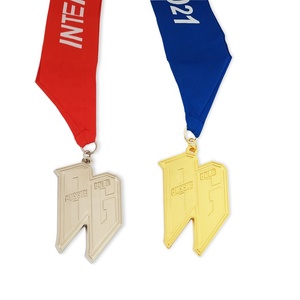 Medaglia Sportiva Personalizzata in Lega di Zinco Stampata dal Guangdong per Medagliati in Oro/Argento/Bronzo - Product Image 1