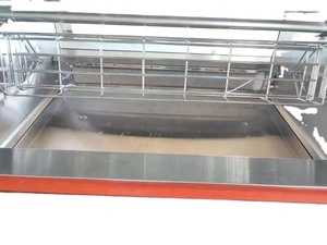 220V 0.3kw 45kg <span class=keywords><strong>Horno</strong></span> asador de <span class=keywords><strong>pollo</strong></span> a gas con rotación automática comercial 3 varillas Nueva condición - Product Image 5