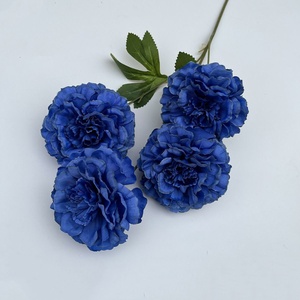 Flor Artificial de Seda Azul, Rosa, Hortensia, Orquídeas, Azul Marino, Azul Real, Azul Pavo Real, <span class=keywords><strong>Iris</strong></span> Marino - Product Image 2