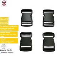 Logo personnalisé, couleurs personnalisées, ceinture en nylon de sécurité en POM recyclé robuste de 38 mm, clip réglable, déverrouillage rapide, certifié ISO