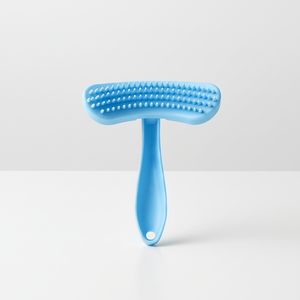 Cepillo de Baño para Mascotas de Silicona Suave con Diseño Elíptico Universal 2026, Peine Cónico con Orificio para Colgar, para el Cuidado y Masaje de Mascotas - Product Image 2
