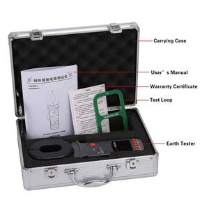 FR2000 Mètre de résistance de terre numérique à pince haute précision Testeur de résistance de terre Instrument de mesure électrique - Product Image 4
