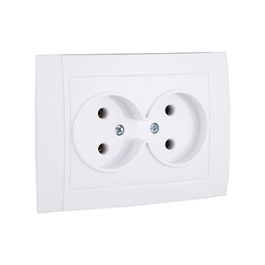 ปลั๊กซ็อกเก็ตสองหัวที่ผ่านการรับรองมาตรฐานยุโรปใช้กับ16A - Product Image 3