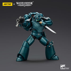 Joytoy Alpha Legion Hunter & Isidus Soldat mobile pour Warhammer Durable ABS & PVC Plastique Inspiré Horus Rebellion Dark Source - Product Image 5
