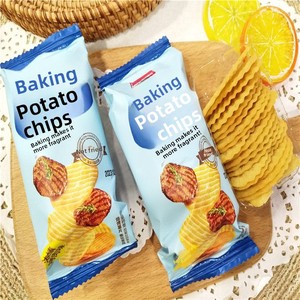 Ma Dajie <span class=keywords><strong>Chips</strong></span> de pommes de terre soufflées Flocon de neige Saveur originale douce, Saveur <span class=keywords><strong>barbecue</strong></span>, Saveur tomate champêtre, Snack 500g en vrac 270 - Product Image 2