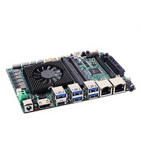 Placa Base de Desarrollo de Sistema INYUDA M-ITX Intel X86 de 12.ª Generación con CPU I7 I5, Windows 11, PCBA
