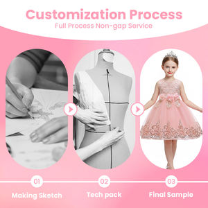 Vestido de Disfraz de Niña para TV o Cine, Aprobado por BSCI, con Lentejuelas y Falda de Tul, Ideal para Bodas y Eventos Formales - Product Image 2