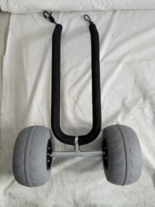 <span class=keywords><strong>Chariot</strong></span> de <span class=keywords><strong>transport</strong></span> <span class=keywords><strong>pour</strong></span> planche à pagaie gonflable Yonk SUP avec roues à ballon, tube en aluminium, capacité de charge de 75 kg, outils OEM - Product Image 5