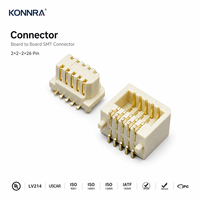Conector SMT Ultra Compacto KR0802 de Placa a Placa, Conector de Cable a Placa con Crimpado y Perforación para Drones y Dispositivos Electrónicos
