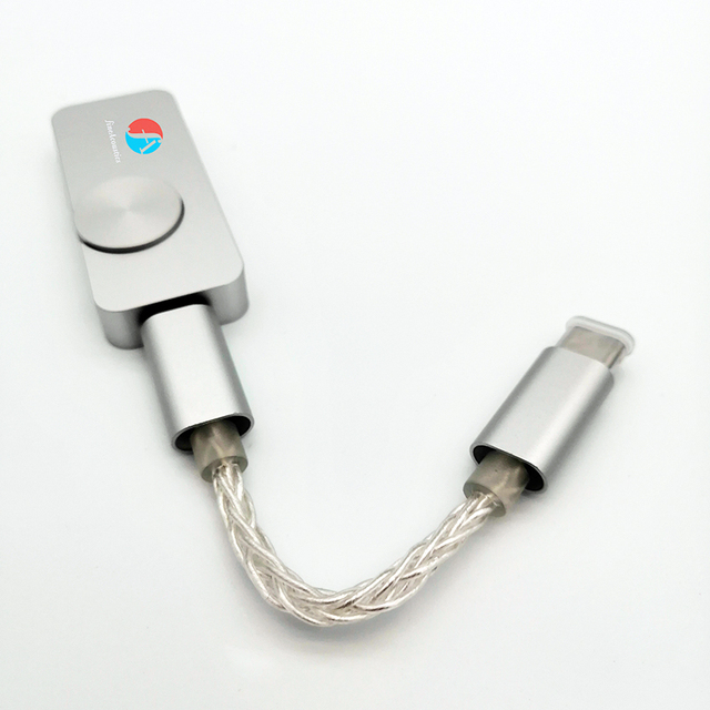 Portable USB DAC Cable Headphone Amplifier CS43131 PCM384khz DSD256 Type C to 2.5/3.5mm Compatible Ios Android