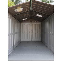 Les gens recommandent une maison préfabriquée à construction rapide Vietnam Matériaux maison en plastique stockage hangar de stockage portable extérieur