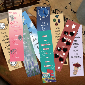 Marcapáginas Adecuado para niños Lectura Marca una variedad de aroma Personalizable Psicólogo Marcapáginas - Product Image 1