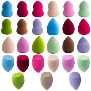 Éponge de maquillage HQ Mixed Proc Beauty Egg pour fond de teint en poudre, douce et lisse, utilisable à sec et humide, lavable - Product Image 1