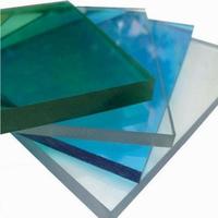 Plaque solide en polycarbonate haute résistance aux chocs, panneau en plastique PC transparent pour toiture de bâtiment