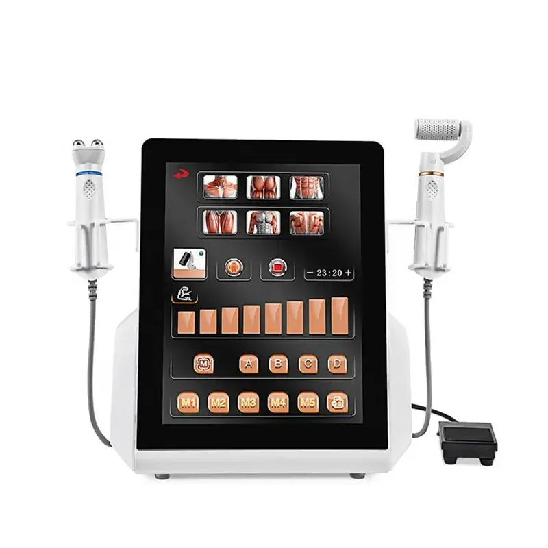 Facestim jovena Fractional plasma Pro Facial EMS + RF Stimulation musculaire Sculpture du visage plasmage radiofréquence anti-âge