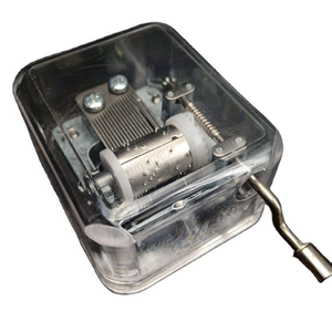 Caja de música barata de fábrica, caja de música acrílica transparente de alta calidad <span class=keywords><strong>para</strong></span> <span class=keywords><strong>dormir</strong></span> de bebé con melodía personalizada - Product Image 2
